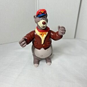 Vintage Disney Talespin Baloo 4.75" Playmates‎ Action Figure 1-A
